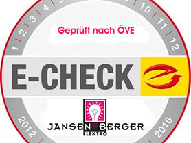 E-Check von Elektrotechnik Jansenberger
