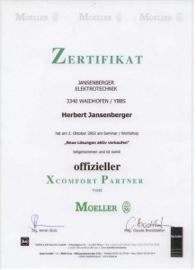 Elektriker-Jansenberger-Ybbstal-Zertifikat-Heimautomatisierung